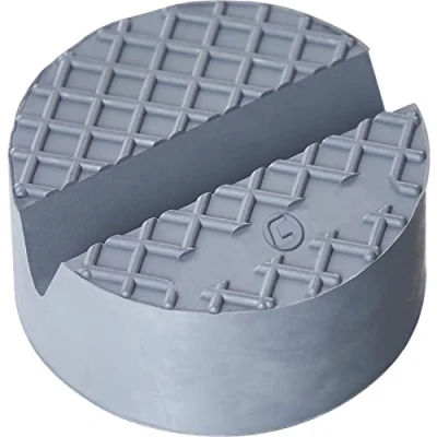 Image of Cartrend 10429 Universal Rubber Pad/Block for Jacks and Lifts, Light Gray