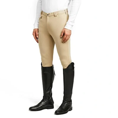 Image of Shires Gents Saddlehuggers Breeches Beige 42&quot;