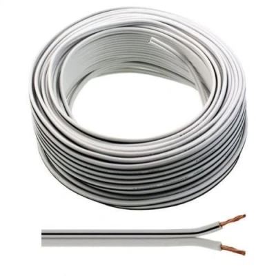 Image of 10m of White Speaker Cable 13 Strand by Auline® for Surround Sound Hifi Car Audio System
