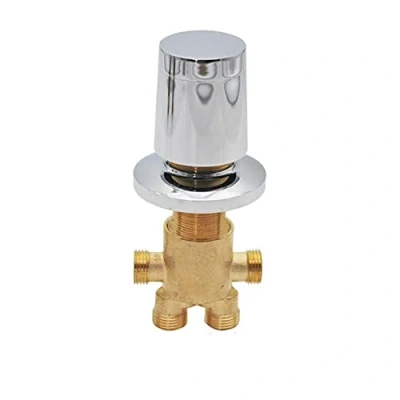 Image of AFUDER Split Piece Bathtub Waterfall Tap Shower Bath Mixer Faucet Way Diverter Control Valve Brass Cold Hot Water