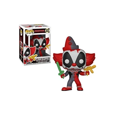 Image of Funko POP! Marvel: Deadpool Playtime Clown Collectable Vinyl Figure Gift Idea Official Merchandise Toys for Kids &amp; Adults Comic Books Fans Model Collectors