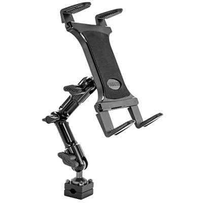 Image of Arkon Heavy Duty Tablet Headrest Mount with Multi Angle 8 inch Arm for iPad Air 2 Pro 4 3