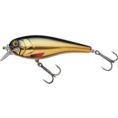 Image of Abu Garcia Beast Hi Lo Floating Fishing Bait (12cm 57g, Gold Black Ora)