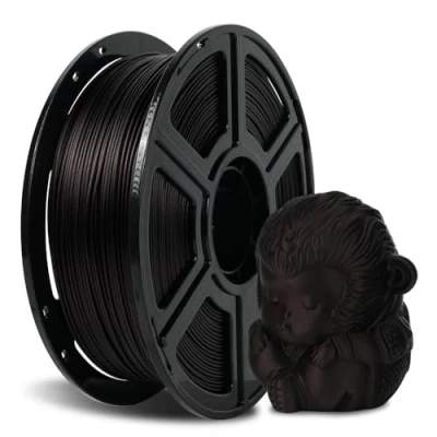 Image of FLASHFORGE Carbon Fiber PLA Filament 1.75mm, Reinforced 3D Printer Filament, 1KG Spool Dimensional Accuracy +/ 0.02mm, High Strength &amp; Abrasion Resistance (Marsala)