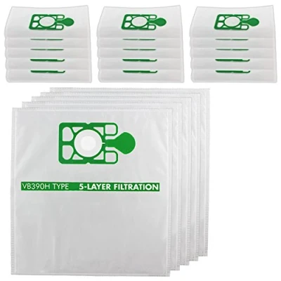 Image of SPARES2GO Cloth Hoover Bags compatible with Numatic Harry HHR200 HHR200a HHR20012 Vacuum Cleaners (Pack of 20)