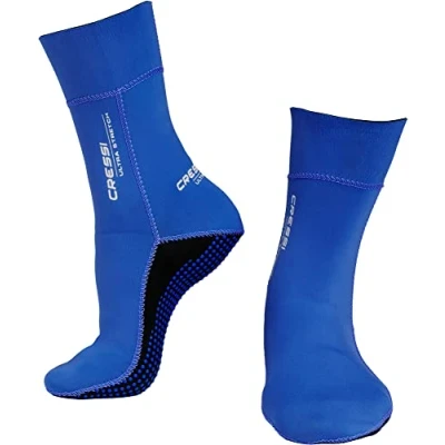 Image of Cressi Ultra Stretch Neoprene Socks 1.5mm Unisex Adults Double Lined Diving Shoes, Pink, L