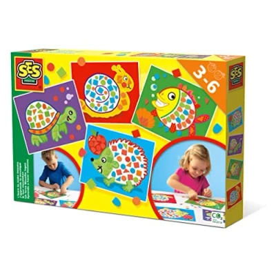 Image of SES Creative Children&#039;s I Learn to Make Mosaics Set, 3 6 Years