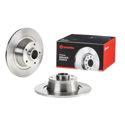 Image of 402023273R, 432020020R, 432020021R Brake DISC BREMBO BEARING LINE 08.A753.37 290mm 11mm 5 solid RENAULT: MEGANE 3 Coupe