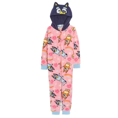 Image of Bluey Girls Onesie 7 8 Years Multi