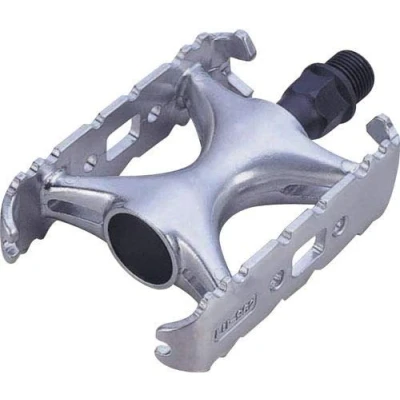 Image of Wellgo LU962 Road Quill Pedals in Silver Cro mo Axle