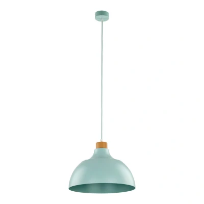Image of Cap Dome Pendant Ceiling Light Mint 1xE27