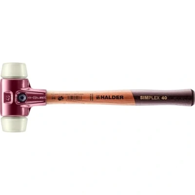 Image of Halder 3008040 40 mm 3008 Nylon&quot;Simlpex&quot; EH Soft Face Mallet Multi Colour