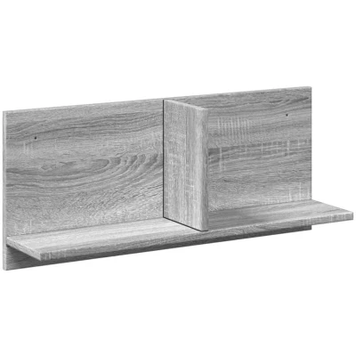 Image of vidaXL Wall Cabinet 70x16.5x30 cm Grey Sonoma Engineered Wood
