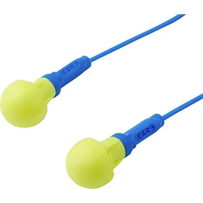 Image of 3M E A R Push Ins Earplugs, 38 dB, Corded, 400 Pairs/Box, EX 01 020
