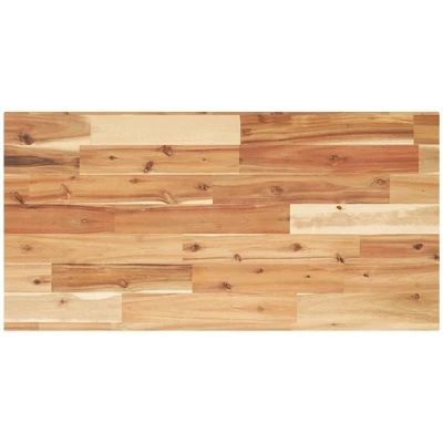Image of Vidaxl Bathroom Vanity Top Oil Finished 100x40x2 cm Solid Wood Acacia