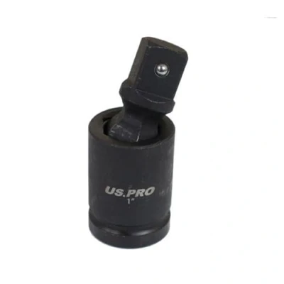 Image of US PRO Tools 1&quot; dr Impact Universal Wobble Joint for Sockets Wrenches 3981