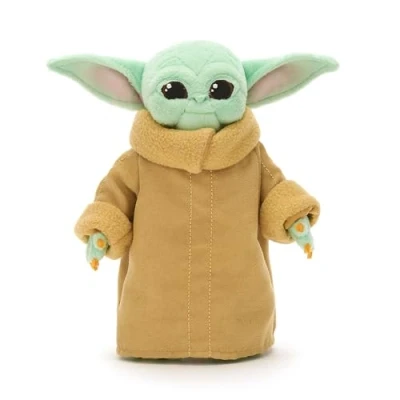 Image of Disney Store Official Grogu Mini Bean Bag, Star Wars: The Mandalorian, 20cm/7.8, Kids Cuddly Toy Plush Character Figure, Suitable for Ages 0+