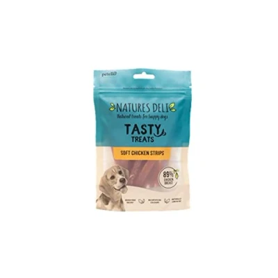 Image of Natures Deli Soft Chicken Sticks Dog Treats, Grain Free Low Fat Treats for Dogs, High Protein Chews 100 g