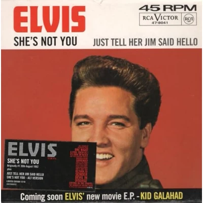 Image of Elvis Presley She&#039;s Not You [Numbered] 2005 UK CD single 82876666762