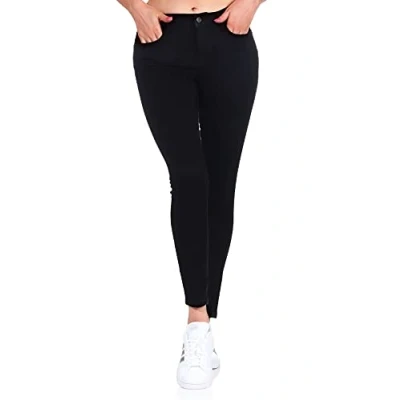 Image of Vero Moda Women&#039;s Vmseven Nw S Shape Up Jeans Vi506 Noos, Black, L / 34L