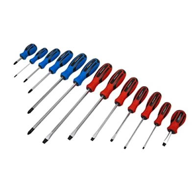 Image of Siegen Screwdriver Set 13pc Hammer Thru