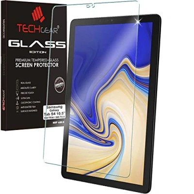 Image of TECHGEAR Anti Glare Screen Protector Compatible with Samsung Galaxy Tab S4 10.5&quot;(SM T830 Series) MATTE Glass Edition Genuine Tempered Guard Cover