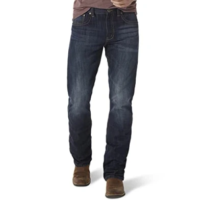 Image of Wrangler Men&#039;s Jeans, River Denim, 31 W/34 L