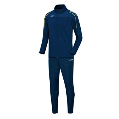 Image of JAKO Classico M8150 Men&#039;s Tracksuit Night Blue/Citro 3XL