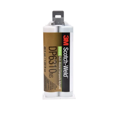 Image of 3MTM Scotch WeldTM 2 Component Polyurethane Based Construction Adhesive for EPX System DP 6310 NS Green 48.5 ml