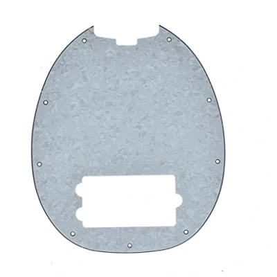 Image of KAISH bass Pickguard Fit for Musicman classic 4 string StingRay models White Pearl