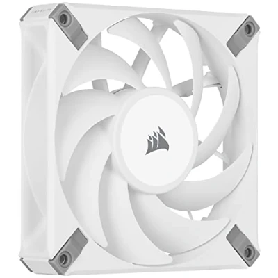 Image of Corsair AF120 ELITE, High Performance 120mm PWM Fluid Dynamic Bearing Fan with AirGuide Technology (Low Noise, Zero RPM Mode Support) Single Pack Black