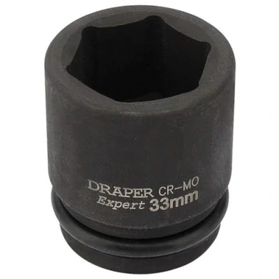 Image of Draper HI TORQ� 6 Point Impact Socket, 3/4&quot; Sq. Dr., 33mm