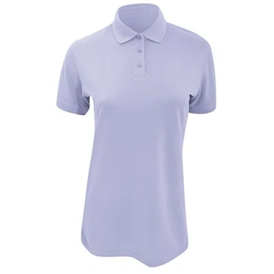 Image of Kustom Kit Ladies Klassic Superwash Short Sleeve Polo Shirt (16) (Light Blue)