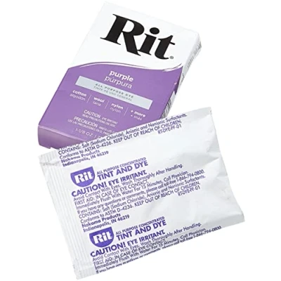 Image of Rit Dye Concentrated Powder Dye, Purple, 31.9g