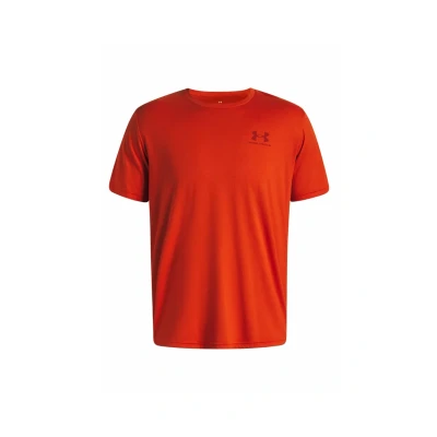 Image of Under Armour UA M Sportstyle LC SS Surplus Orange / Cinna Red MD