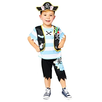 Image of Childs Boys George Pig Pirate Costume