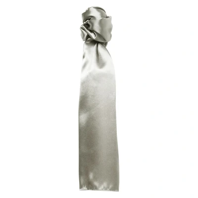Image of Premier Unisex Colours Plain Scarf (Silver) One Size