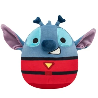 Image of Squishmallows Original Disney 8 Inch Alien Suit Stitch Plush Little Ultrasoft Official