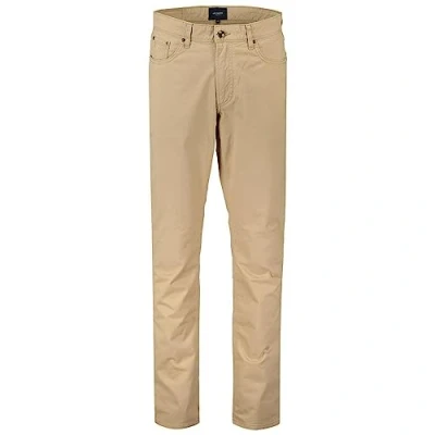 Image of Hackett London Men&#039;s Core 5Pkt Trinity Pants, Beige (Oat), 31W/28L