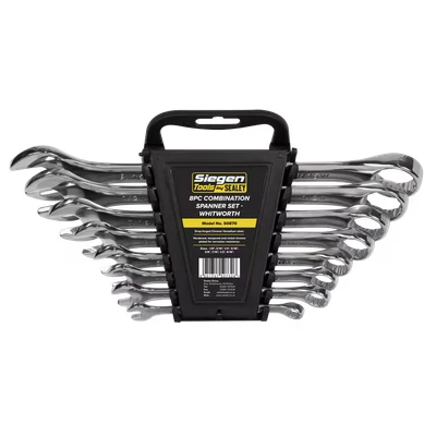 Image of Siegen Combination Spanner Set 8pc Whitworth