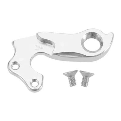 Image of LT Easiyl Mech Derailleur Hanger Hook Bicycle Tail Rear Aluminum Alloy with 2 Screws Compatible Planet X Silver