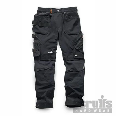 Image of Scruffs Pro Flex Plus Holster Trousers Black 34S