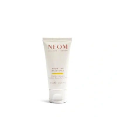 Image of NEOM Uplifting Hand Balm, 30ml Wild Mint &amp; Mandarin Moisturising Nourishing Shea Butter 100% Natural Fragrance