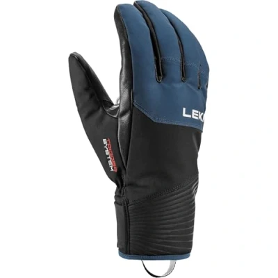 Image of LEKI Unisex Sparrow 3D Gloves, Black Marine, 8.5