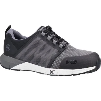 Image of Timberland Pro Radius Trainers Mens Grey material_mesh Size UK 12