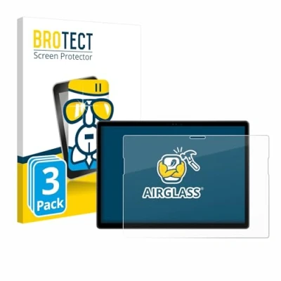 Image of brotect Glass Screen Protector Film compatible with Dell Latitude 7350 Detachable (3 Pack) Foil Protection [Scratch Resistant, High Clarity]