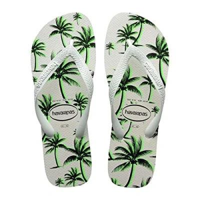 Image of Havaianas Aloha White/White/Green 35/36