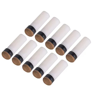 Image of Alomejor 10PCS Snooker Pool Cue Tip Replacement Optional Size with 10mm 11mm 12mm and 13mm Tips, No Glue or Tools Required (10mm)