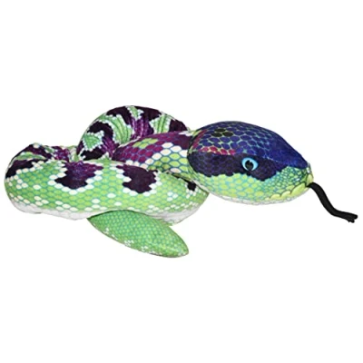 Image of Wild Republic 23525 Green Purple Plush Snake 54