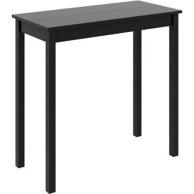 Image of vidaXL Bar Table MDF Black 115x55x107 cm